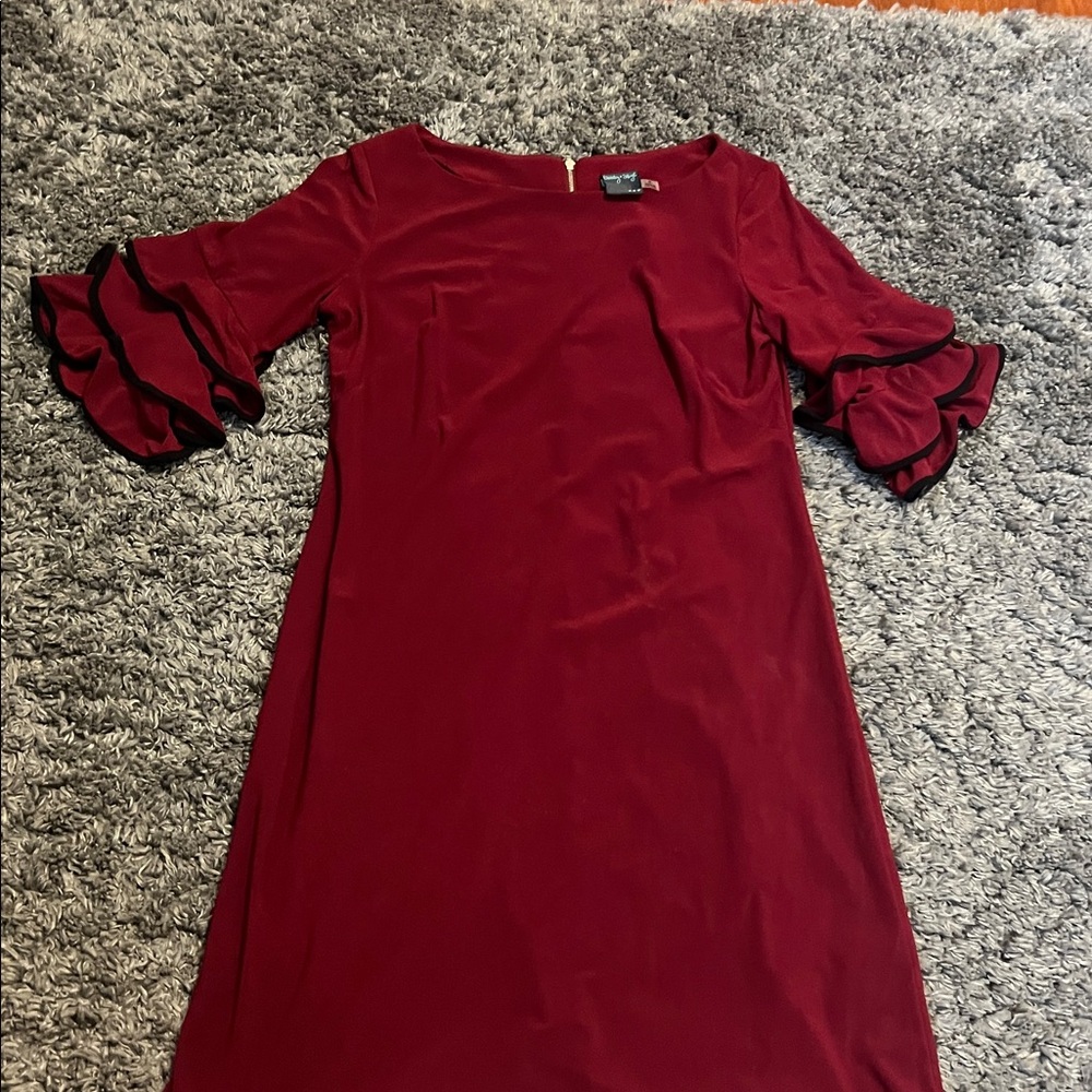 Gabby Skye Vibrant Red Dress